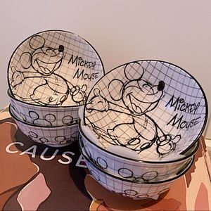 Disney Mickey Mouse Sketchbook Bowls (6pk)
